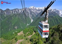 Tour Nhật Bản Khám Phá Shinhotaka Ropeway Mùa Hoa Anh Đào